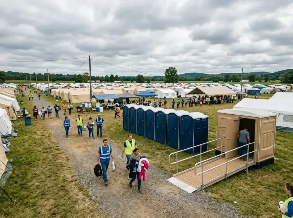 disaster-relief-camp-restrooms-010 — frequently asked questions, Dumpster & Portable Bathrooms Rental in Morehead, KY